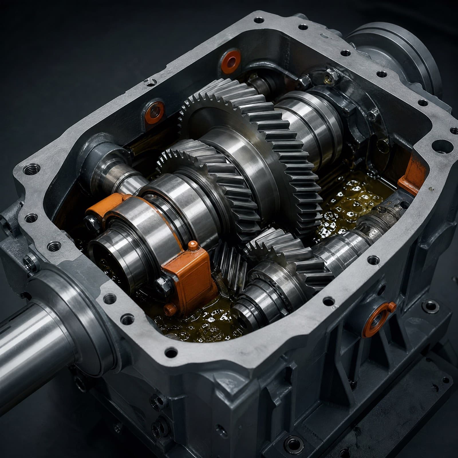 Gearbox gear mesh