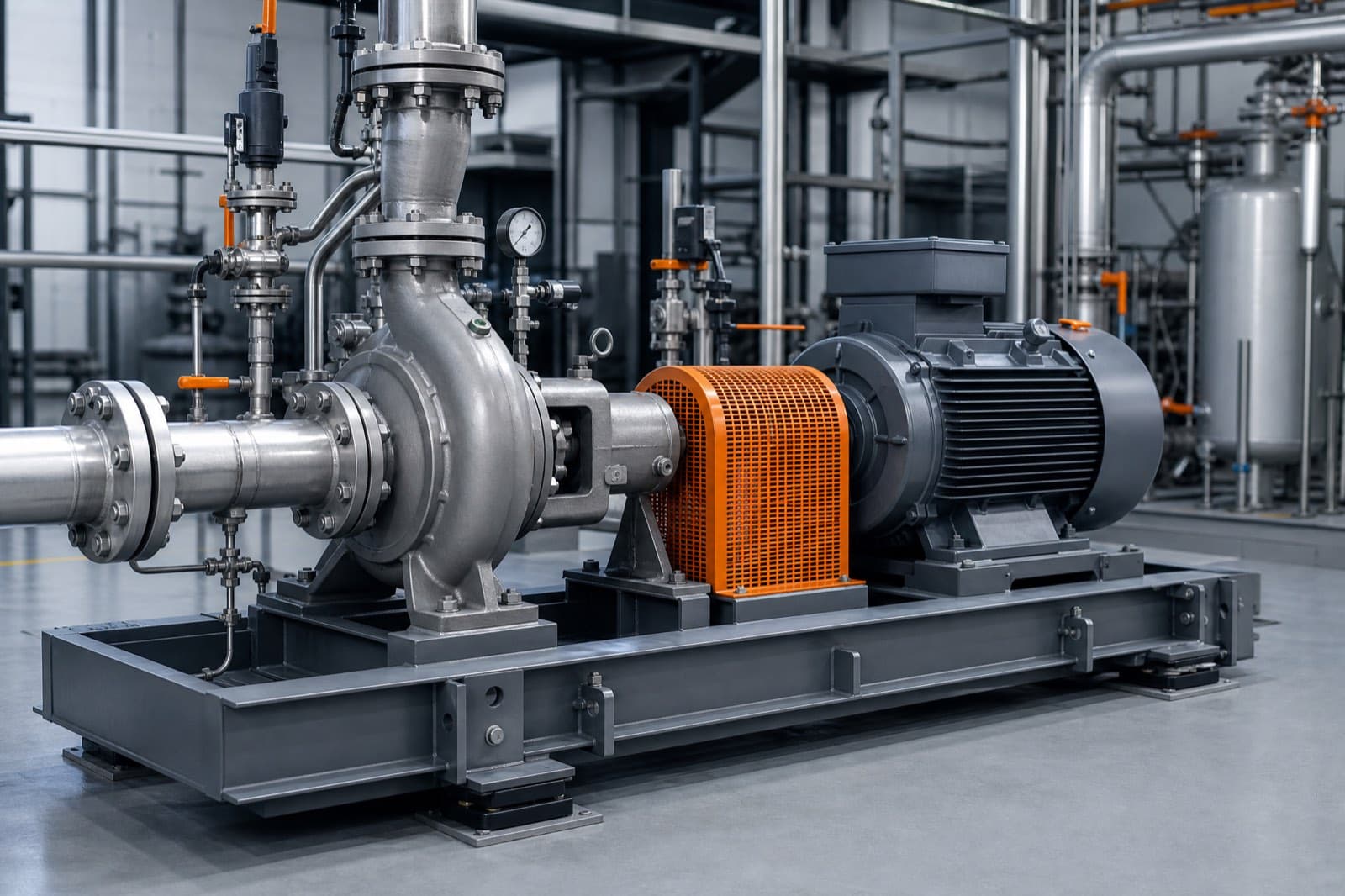 Process pump skid